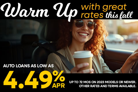 4.49% APR Auto Loans
