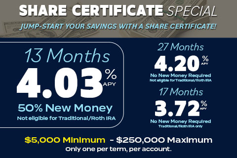 Share Certificate Special